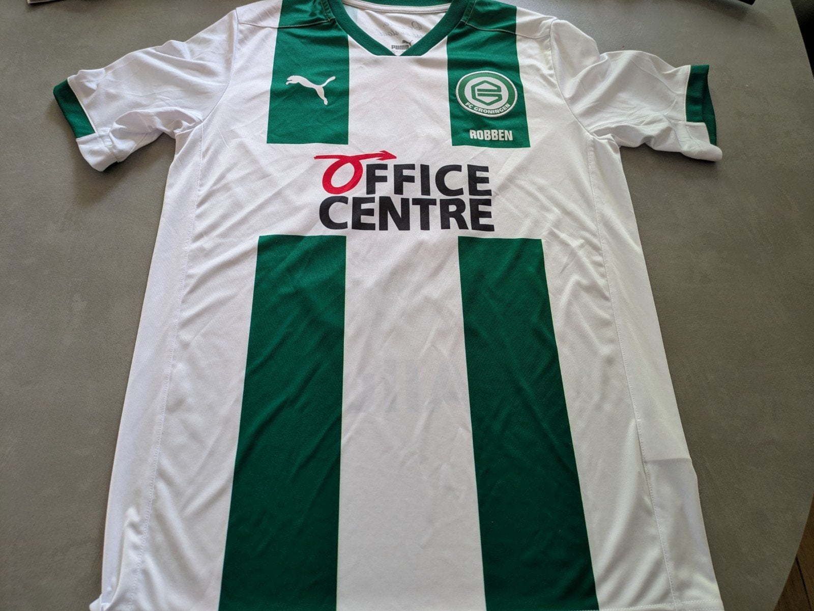 Voetbalshirt FC Groningen Robben shirt 2020 verzamelen, Ophalen, Zo goed als nieuw, Shirt