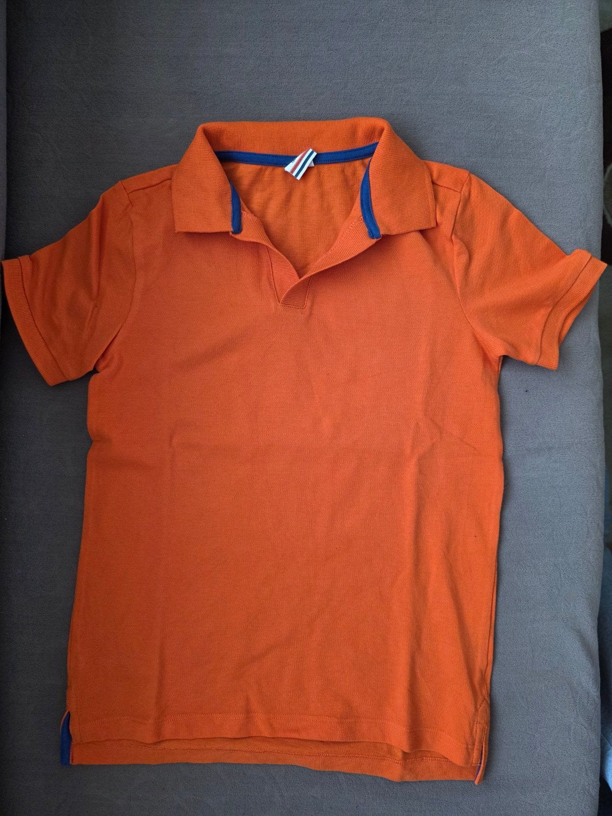 Oranje HEMA polo shirt maat 134/140, Ophalen of Verzenden, Zo goed als nieuw, Shirt of Longsleeve, Hema