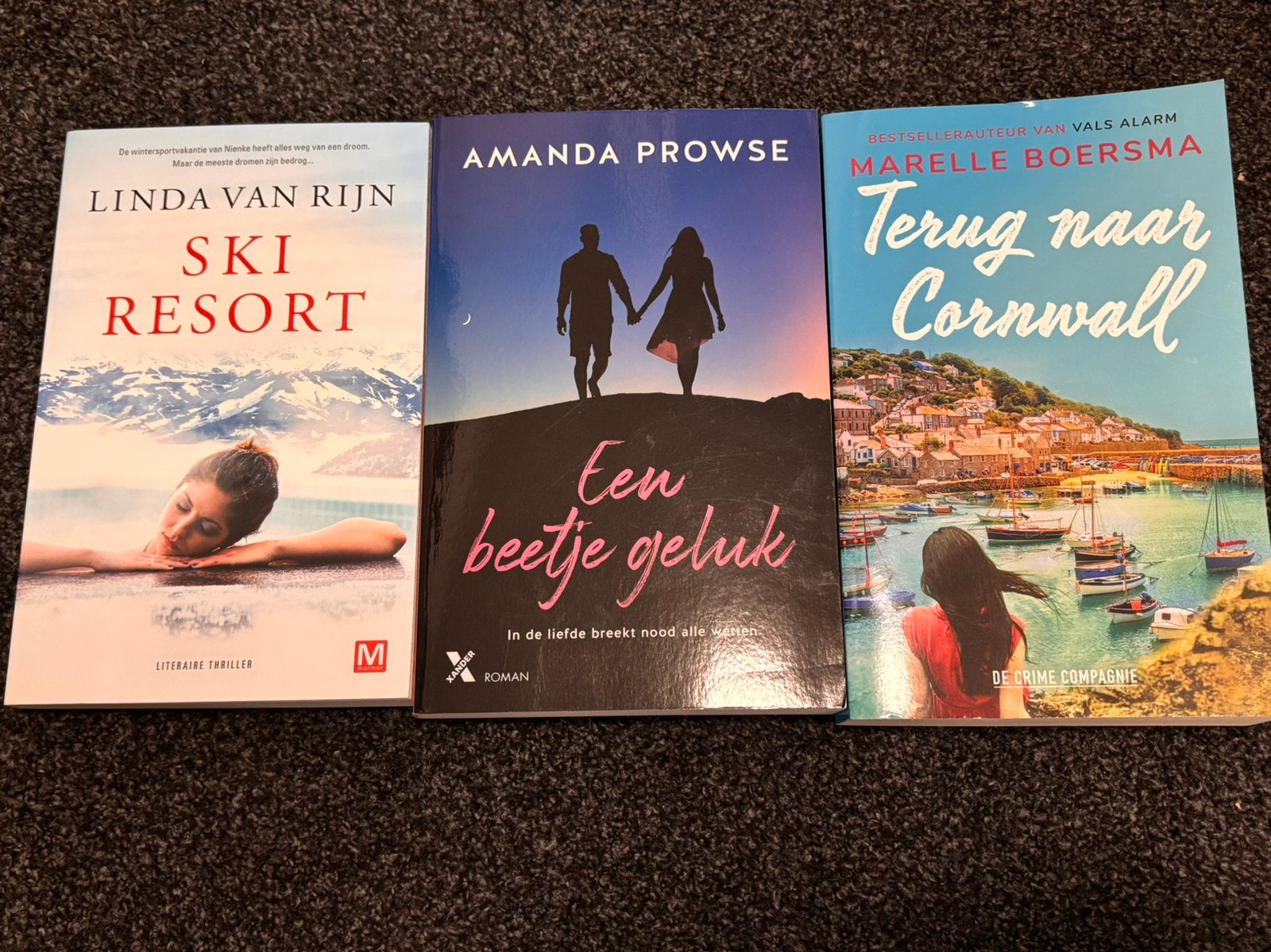 3 leesboeken. Roman / thriller, Boeken, Ophalen of Verzenden, Zo goed als nieuw