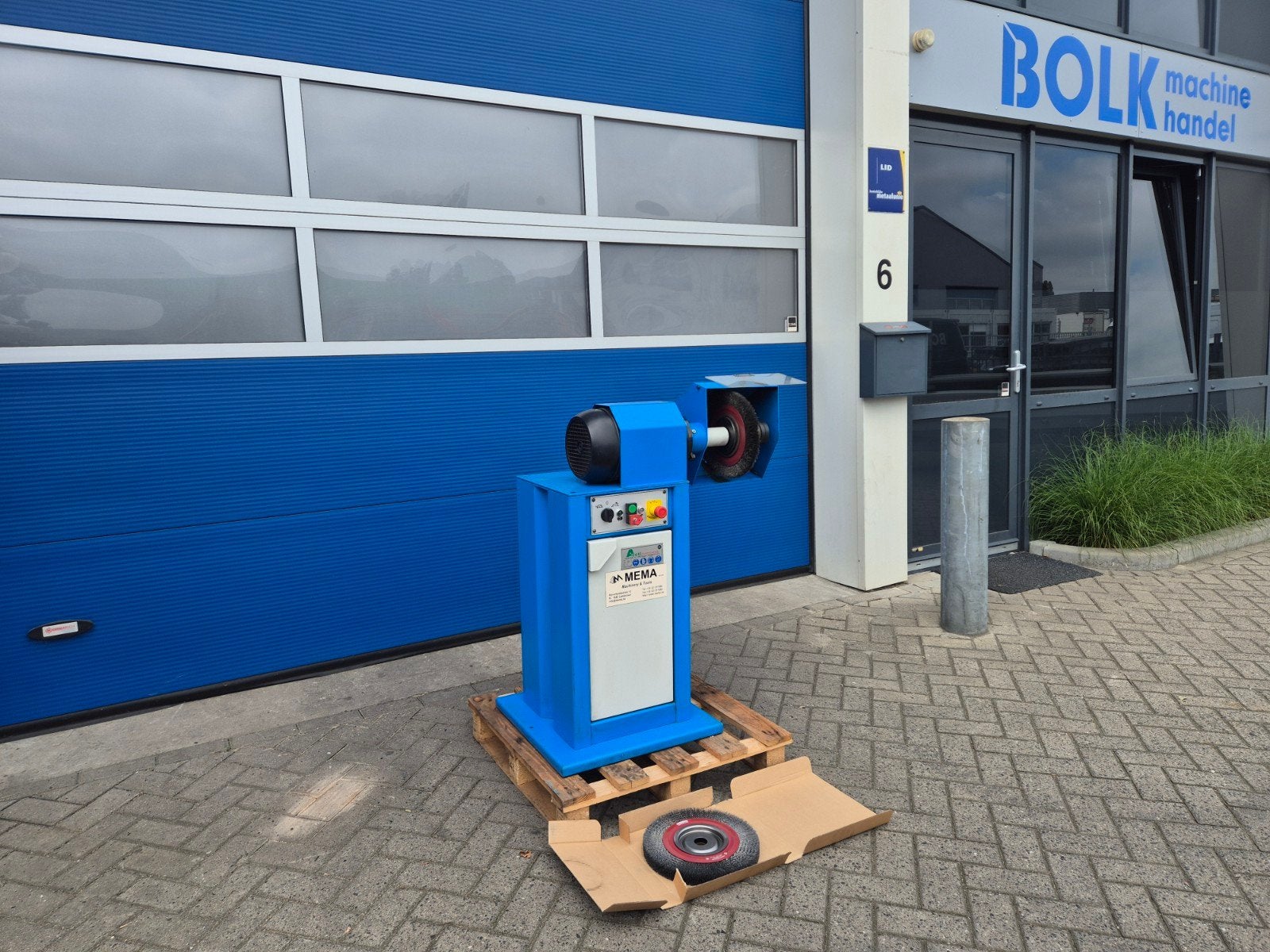 Aceti Machine Borstelmachine, Polijstmachine Nieuwstaat!, Gebruikt, 1000 watt of meer, Italië, Info@bolkmachinehandel.nl