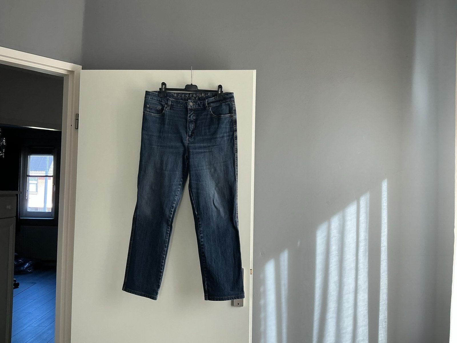 Rosner Audrey jeans - maat 44 (ingekort), Kleding | Dames, Ophalen of Verzenden, Gedragen, Blauw, W33 - W36 (confectie 42/44)
