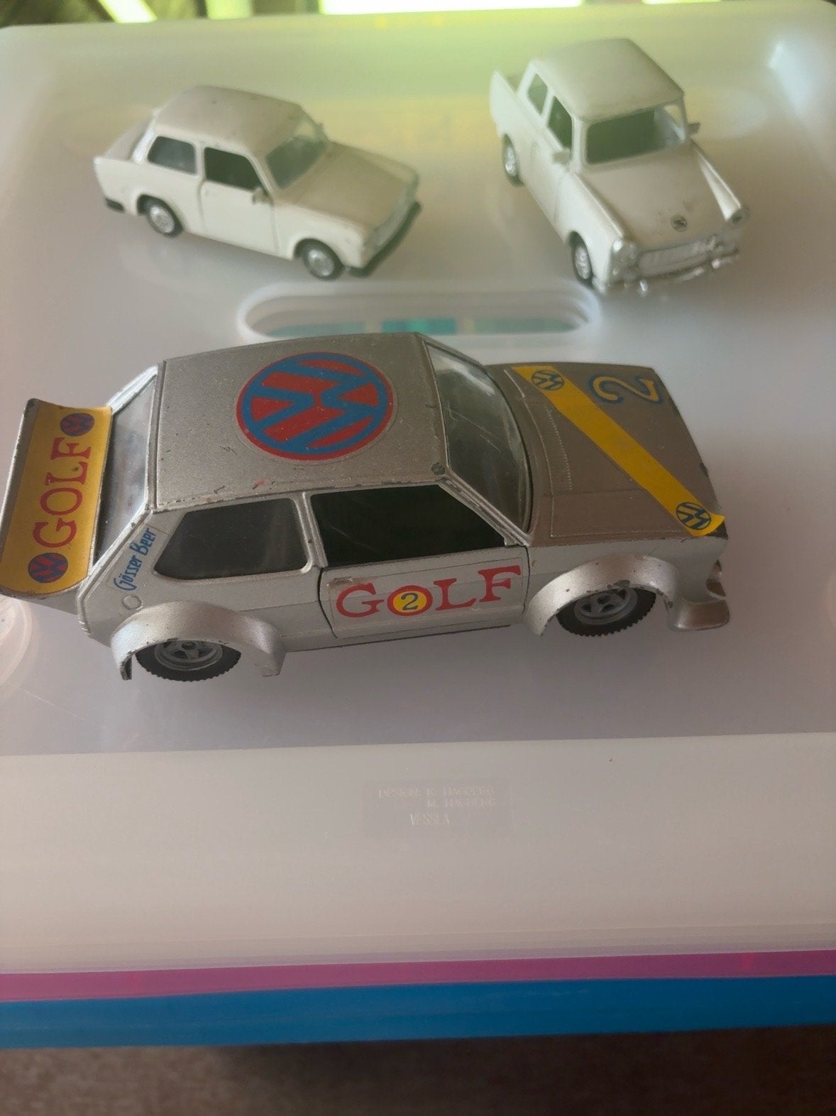 Vintage Speelgoed Auto Golf Race Uitvoering (ca. 1980), Kinderen en Baby's, Speelgoed | Speelgoedvoertuigen, Ophalen of Verzenden