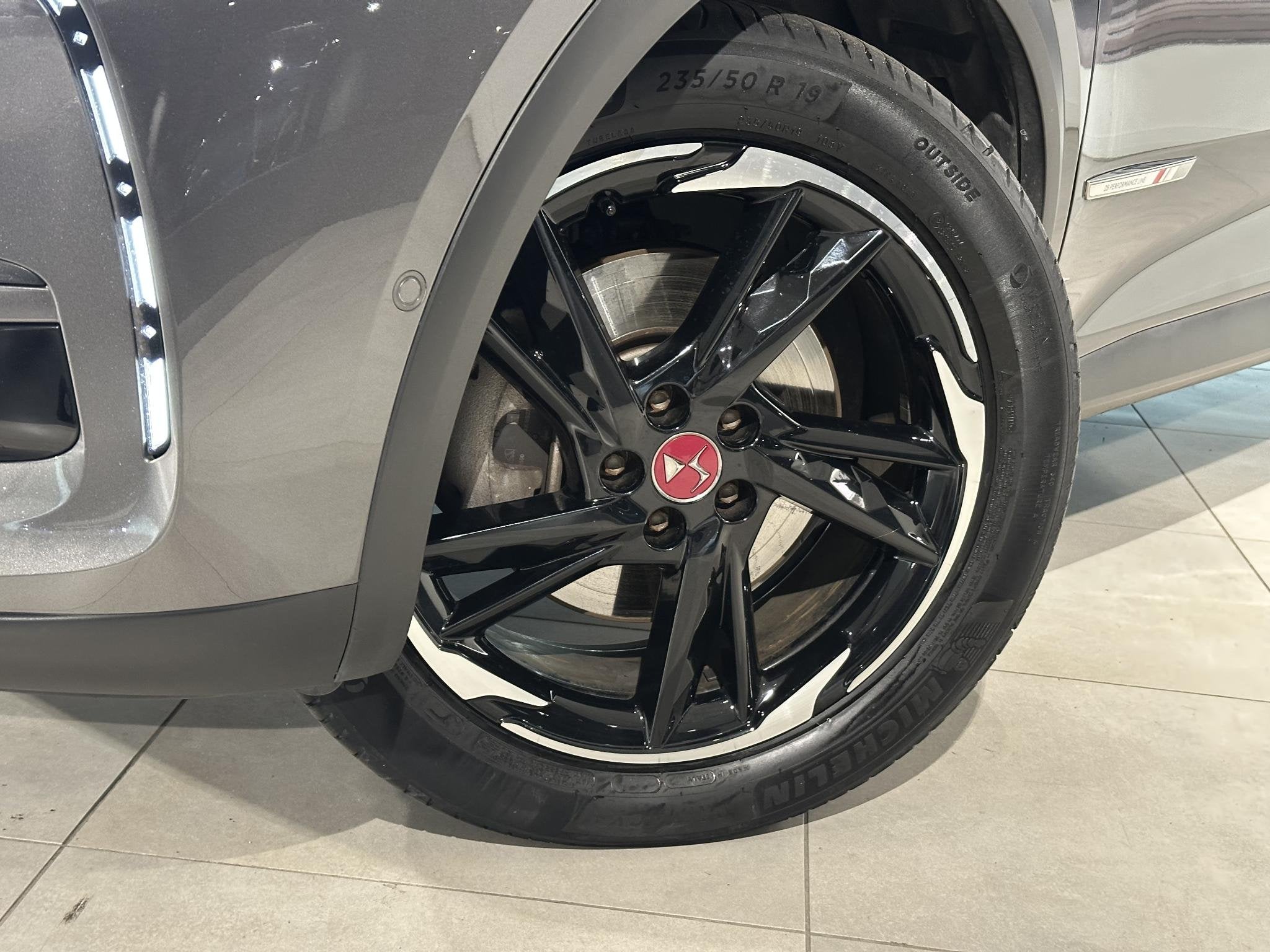 DS 7 Crossback E-Tense 4x4 Performance Line | Camera | Leder, Auto's, Automaat, 12 maanden, 1800 kg, Gebruikt