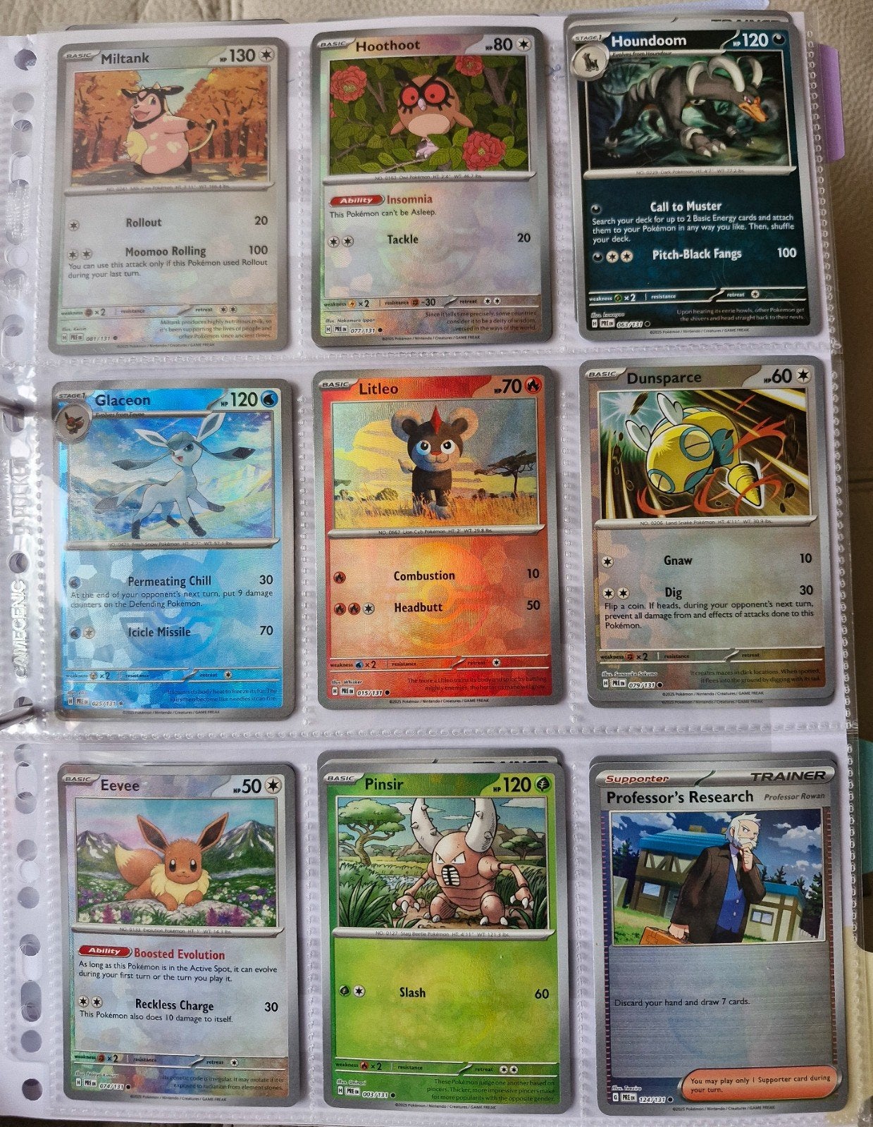 Prismatic Evolutions 17 Pokeball kaarten Pokemon, Ophalen, Zo goed als nieuw
