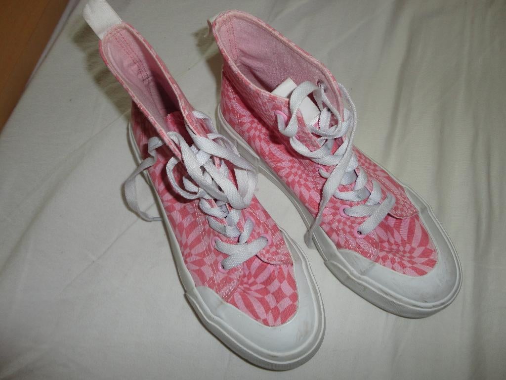 roze gympen, Kinderen en Baby's, Kinderkleding | Schoenen en Sokken, Gebruikt, Meisje, Schoenen, Ophalen of Verzenden