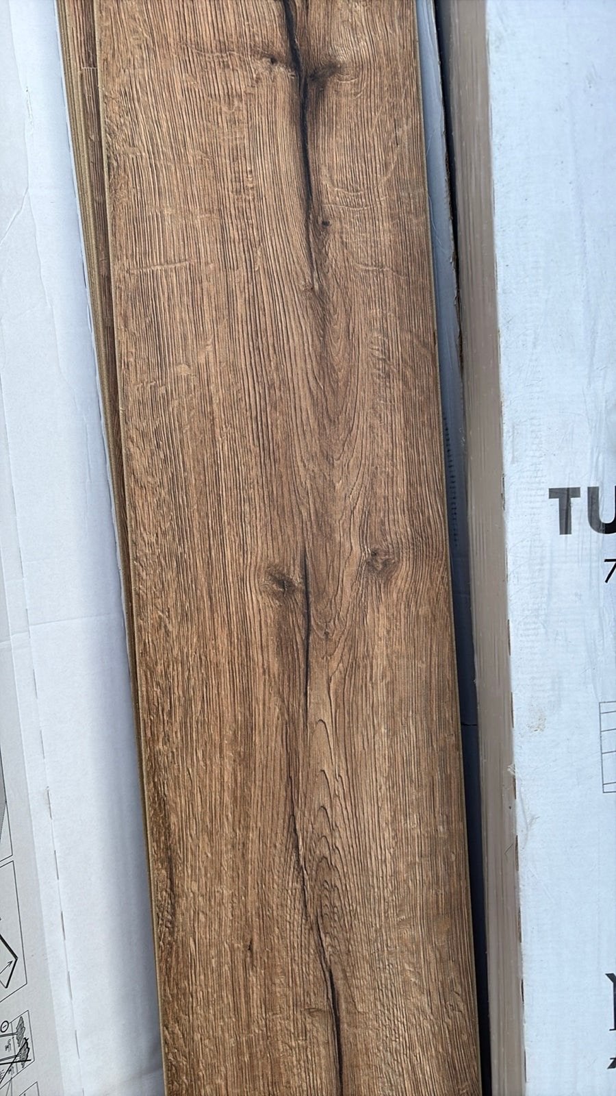 IKEA Tundra Laminaat Vloerdelen - Eiken Patroon, Nieuw, 10 tot 30 cm, Hout, 5 tot 10 m²