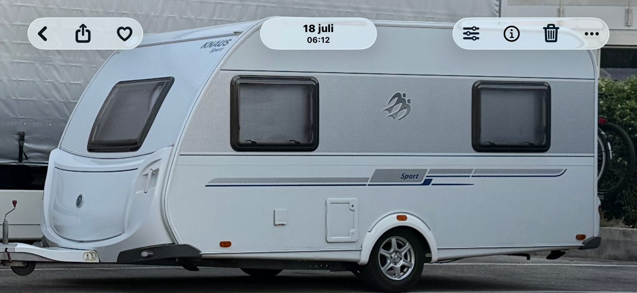 Knaus Sport 420 Caravan uit 2011 - Compact en Compleet, Rondzit, Particulier, 4 tot 5 meter, Knaus