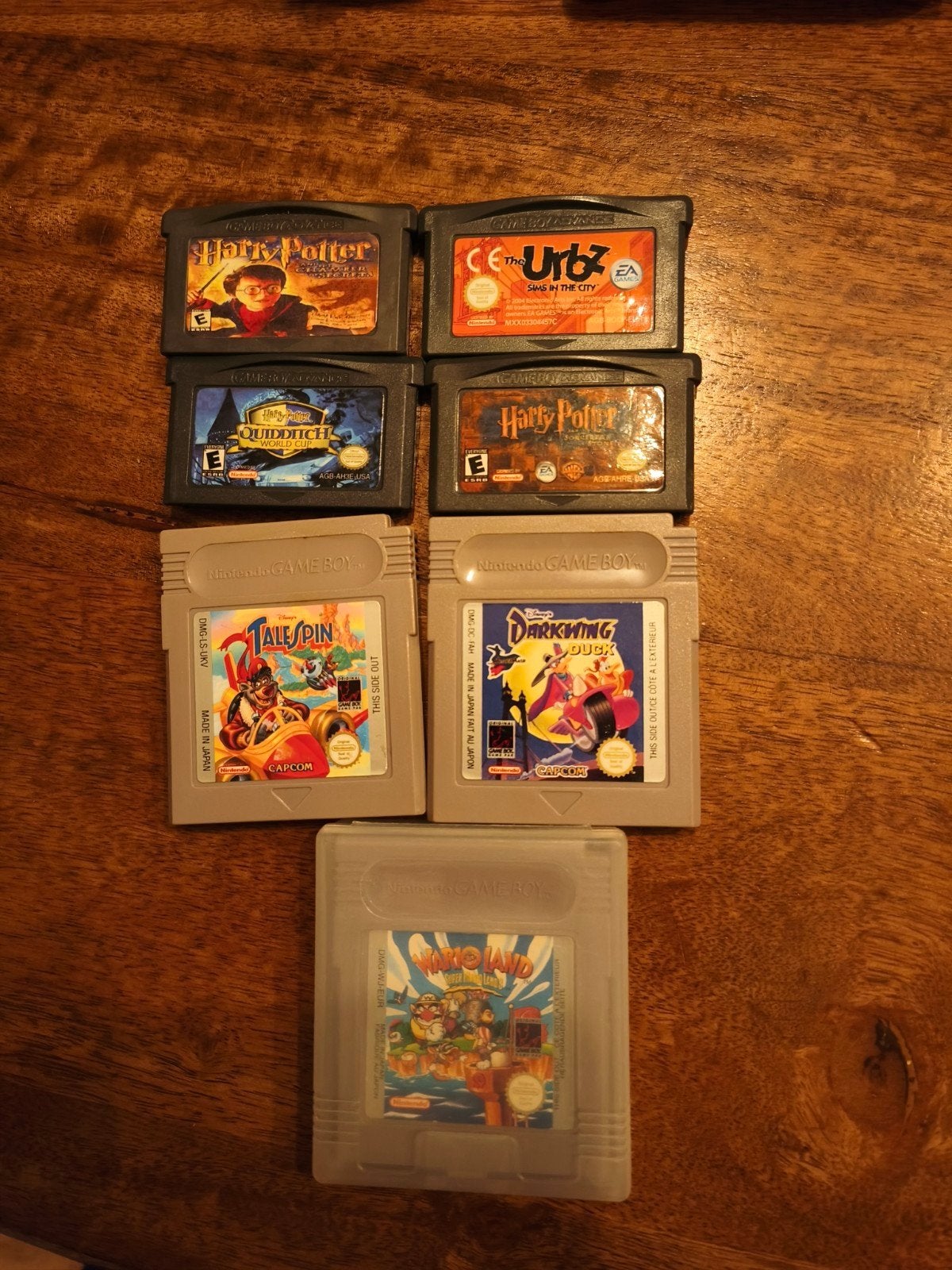 Nintendo Game Boy / GBA spellen partij (7 stuks, origineel), Avontuur en Actie, Gebruikt, 1 speler, Ophalen of Verzenden