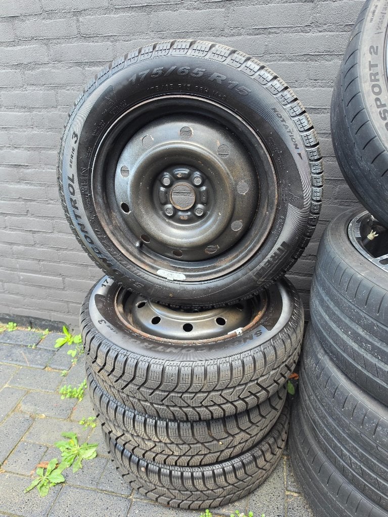 Winterbanden Suzuki Swift Pirelli, Ophalen, Gebruikt, 15 inch, 175 mm