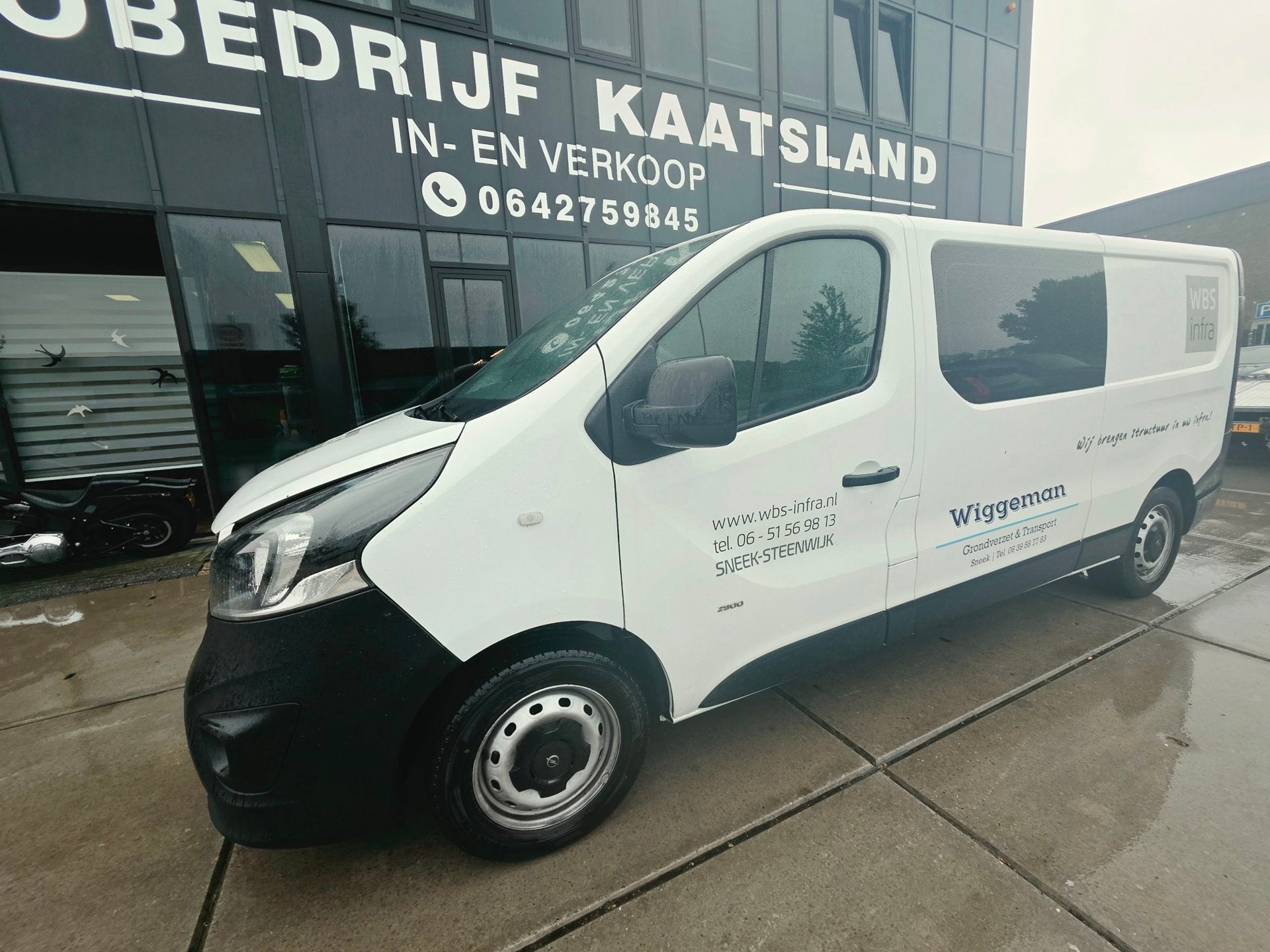 Opel Vivaro 1.6 CDTI L2H1 - DUBBELE CABINE - MOTOR DEFECT -, Voorwielaandrijving, Gebruikt, Wit, Bedrijf