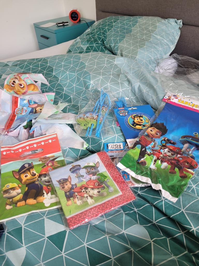Kinderfeestje  paw patrol, Ophalen of Verzenden, Nieuw, Verjaardag