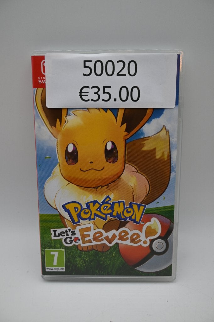 Pokémon Let's Go Eevee! Nintendo Switch Game, Spelcomputers en Games, Games | Nintendo Switch, Nintendo, 1 speler, Zo goed als nieuw