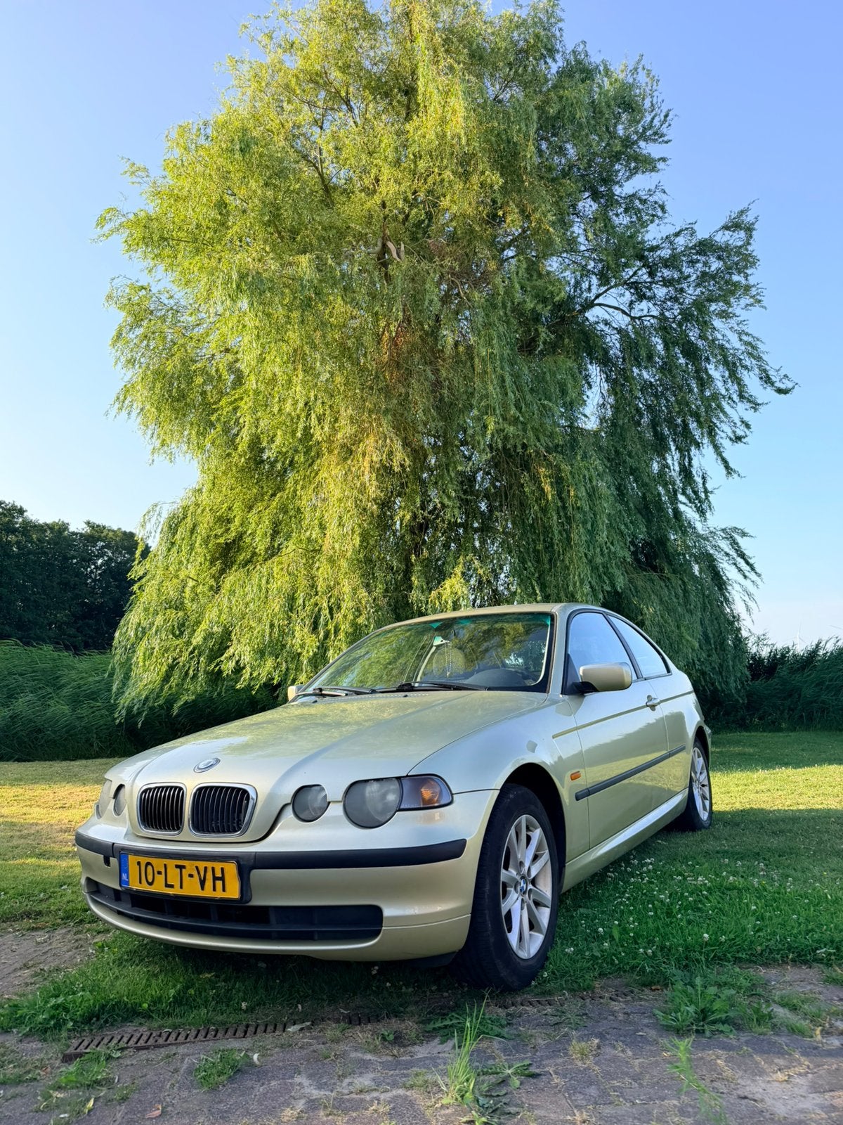 BMW 3-Serie 1.8 TI 316 Compact 2003 Groen, Auto's, BMW, Airbags, Achterwielaandrijving, 1250 kg, 4 cilinders
