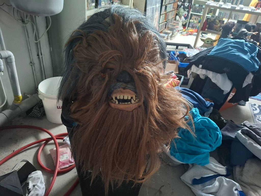 Mooi Star Wars Chewbacca masker., Ophalen of Verzenden, Zo goed als nieuw, Overige typen