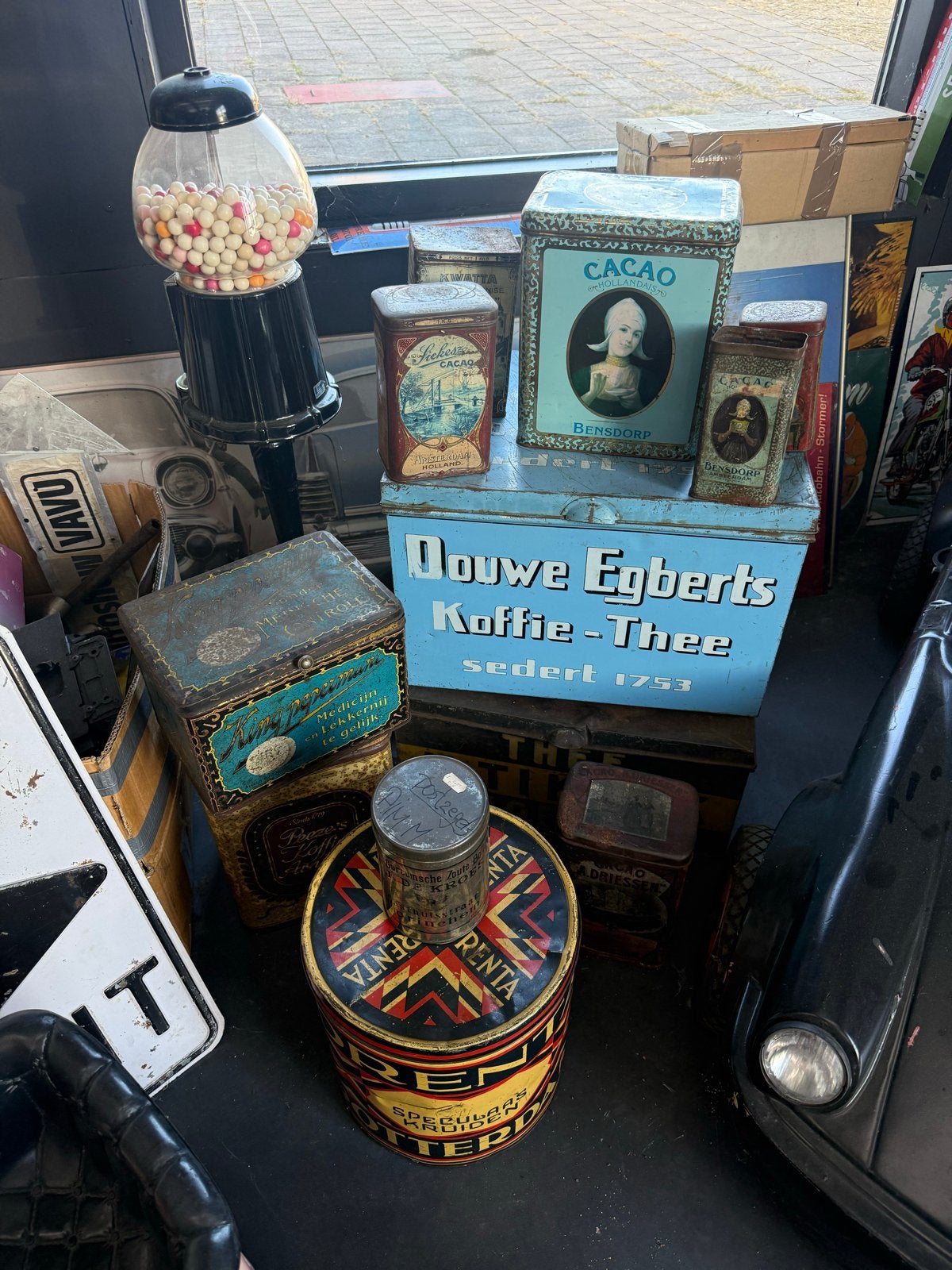 Diverse Oude Reclame Blikken - Vintage Collectie, Ophalen, Gebruikt