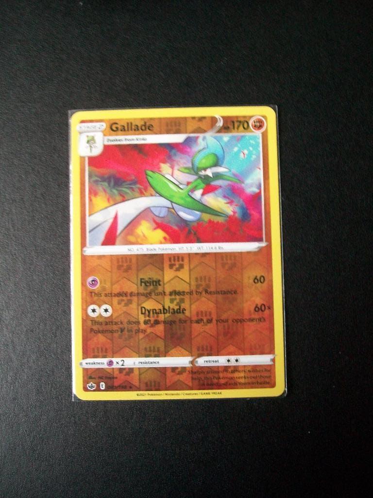 1218. Nieuwe Pokemon Kaart holofoil GALLADE hp 170 (081/198), Verzenden, Nieuw, Losse kaart, Foil