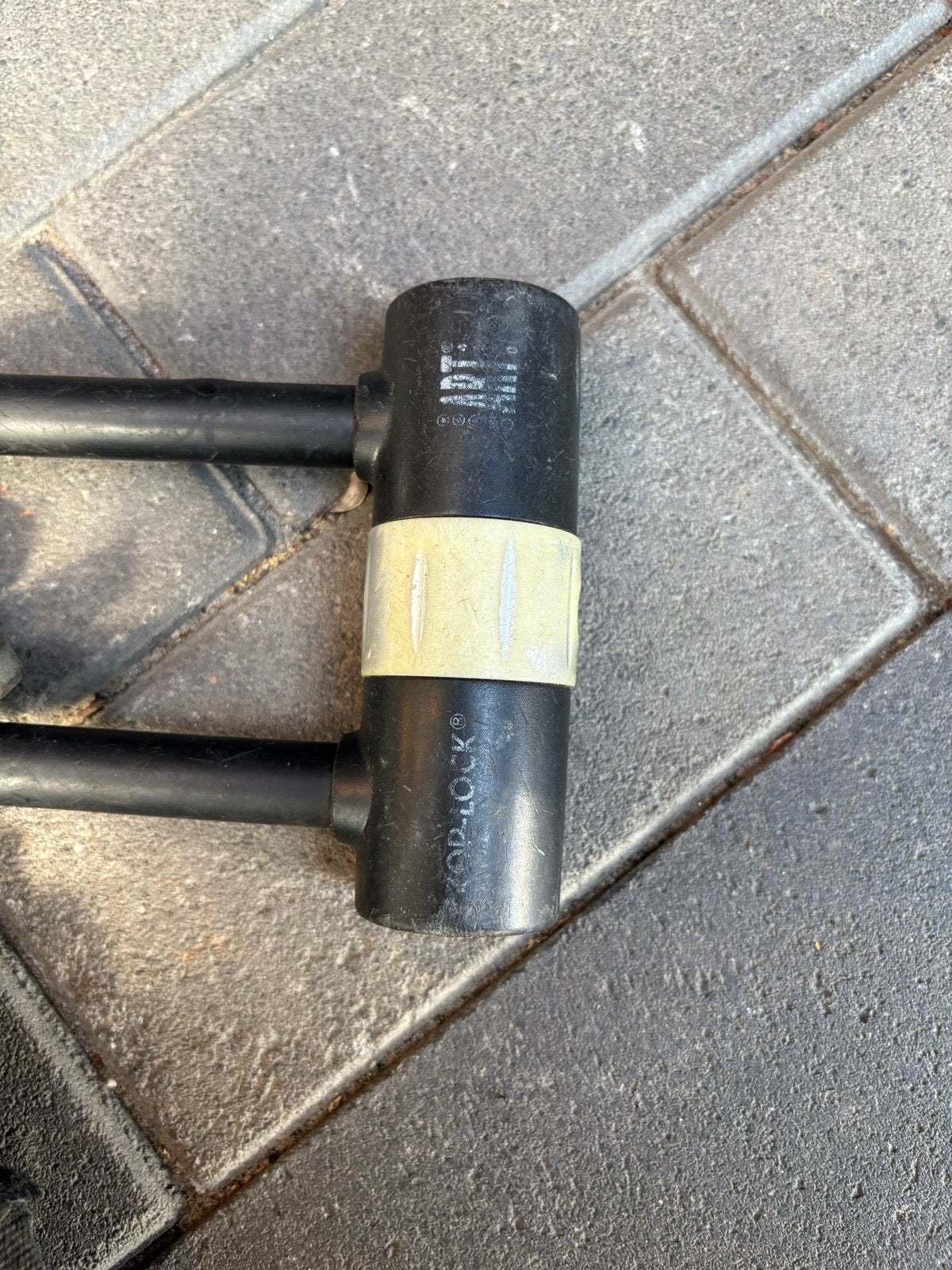 ZOD-LOCK Kettingslot met beugelslot - ART2 gekeurd, Ophalen of Verzenden, Gebruikt, Kettingslot