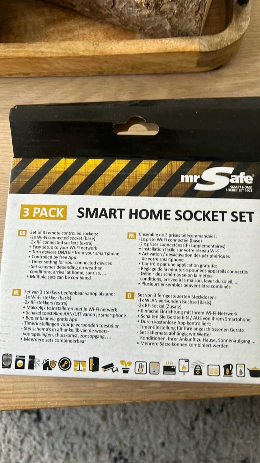 MrSafe Smart Home Socket Set - 3 stuks - Nieuw, Ophalen of Verzenden, Nieuw