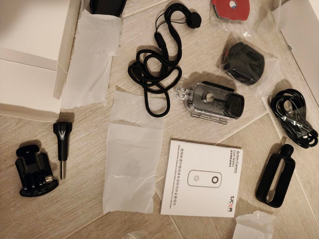 Action Camera 4K Nieuw in Doos met 2TB SD kaart actie camera, Ophalen of Verzenden, Nieuw, Overige merken