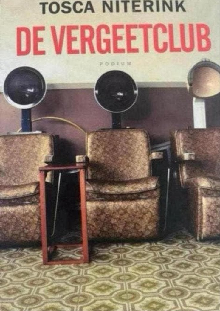 De Vergeetclub - Tosca Niterink (Boek), Ophalen of Verzenden, Zo goed als nieuw