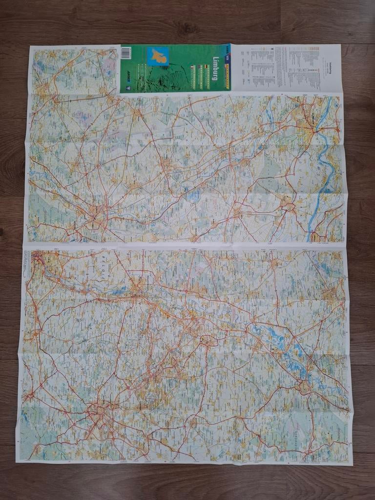 Limburg 1993, Ophalen of Verzenden, Gelezen, Nederland, Landkaart