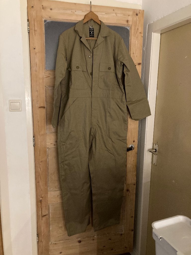 Khaki Overall 52, Maat 52/54 (L), Beige, Nieuw, Ophalen of Verzenden