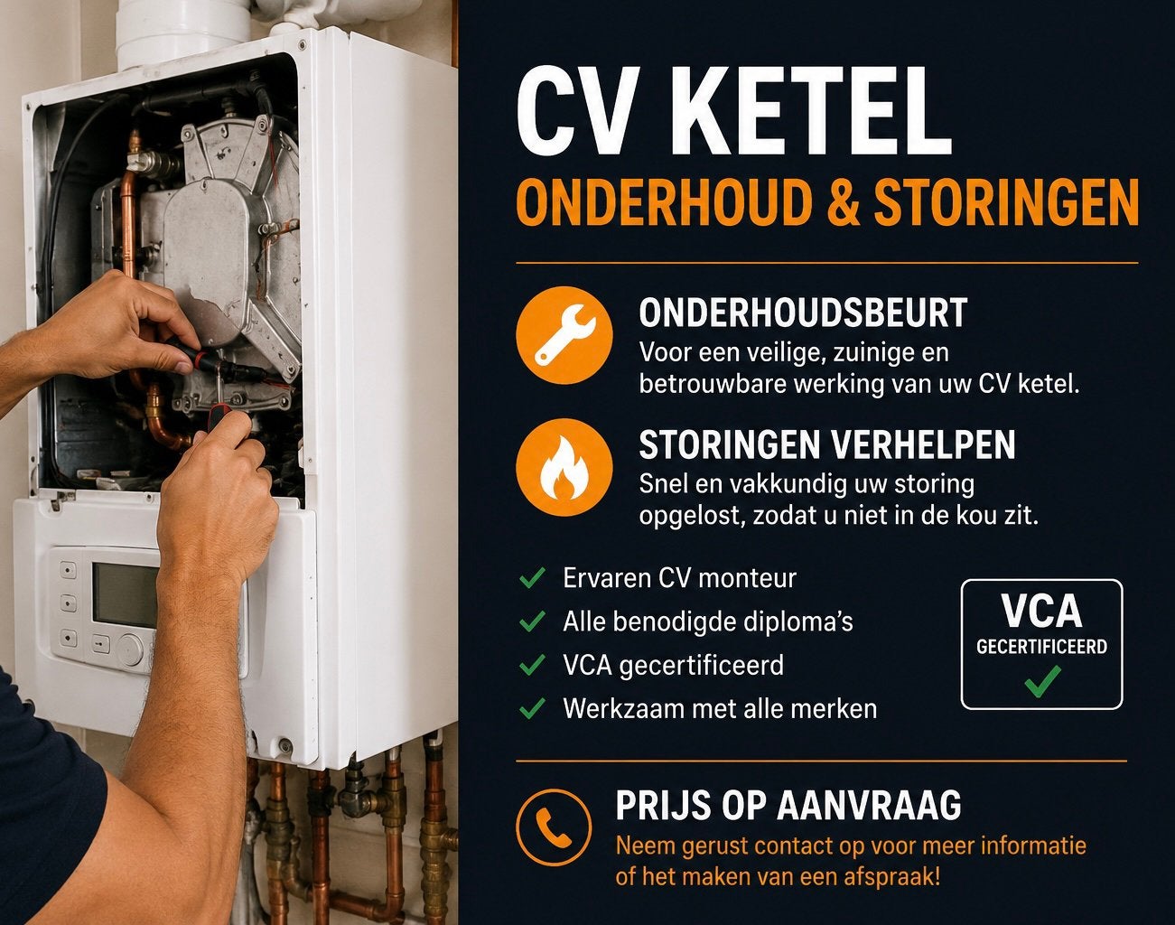 CV-ketel onderhoud & storingen – vakkundig en betrouwbaar, Ophalen, Nieuw