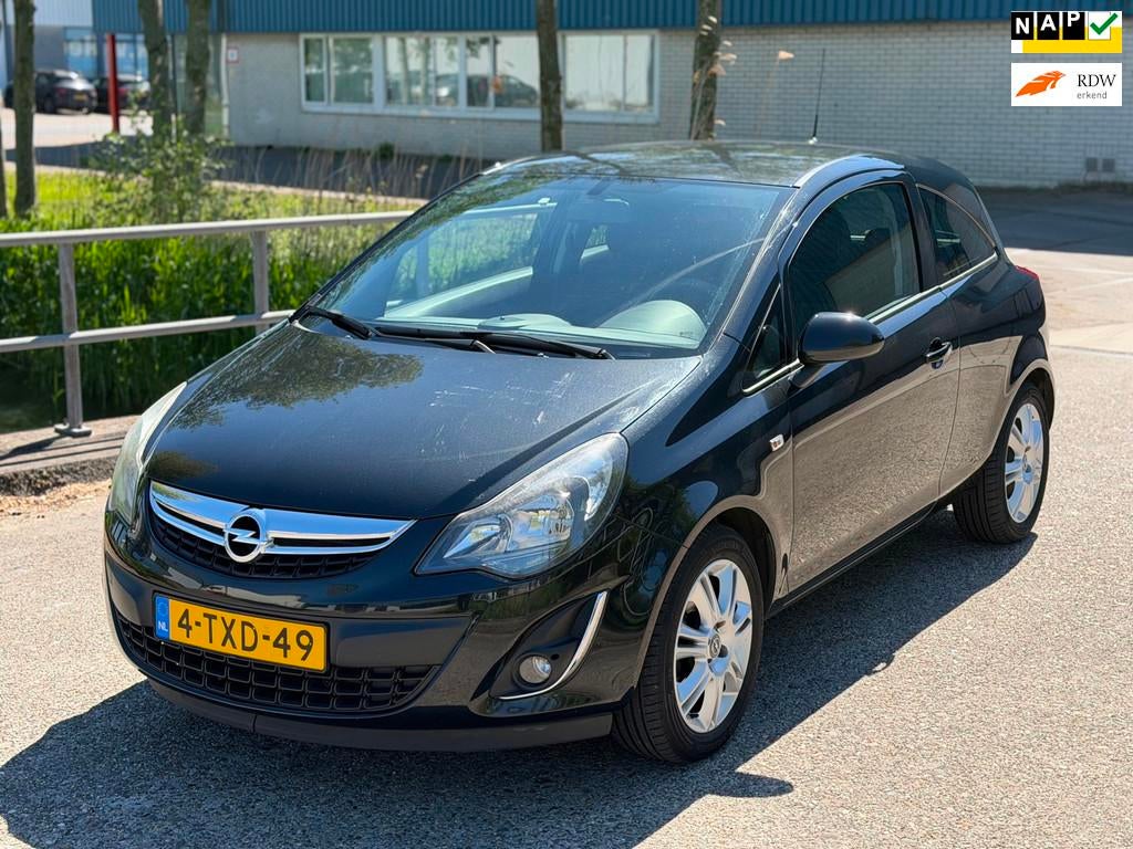 Opel Corsa 1.4-16V Color Edition!2014!Navi!Gr.scherm!Airco!S, Voorwielaandrijving, Euro 5, 1398 cc, Zwart