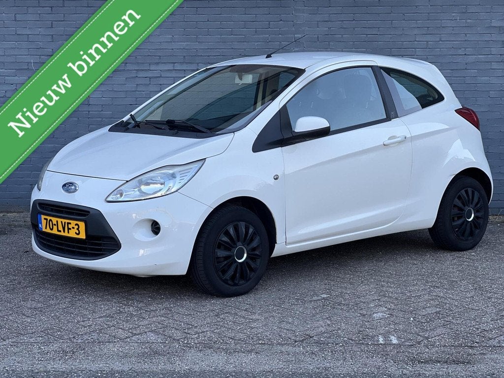 Ford Ka 1.2 Cool&Sound Airco - NAP - APK, Auto's, Voorwielaandrijving, Elektrische ramen, Gebruikt, 1242 cc