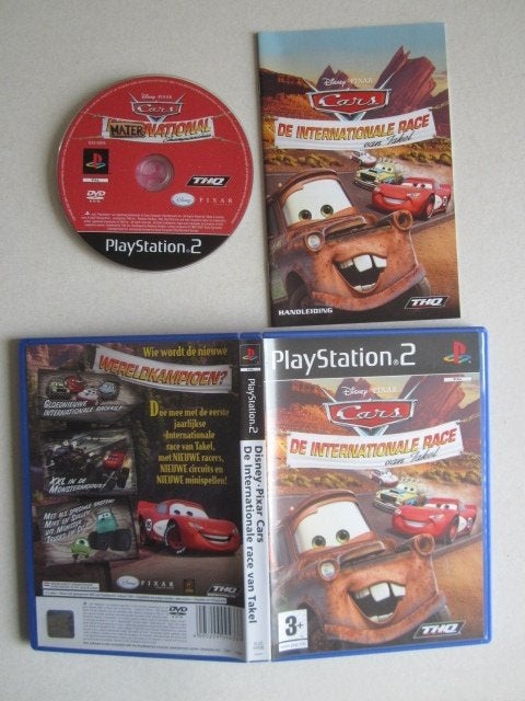 Cars Disney PS2 Playstation 2, Spelcomputers en Games, Games | Sony PlayStation 2, Racen en Vliegen, Nieuw, Ophalen of Verzenden
