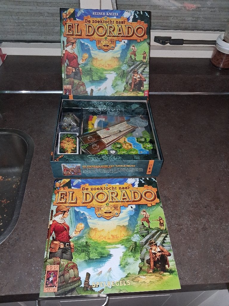 De zoektocht naar el dorado nieuw, Hobby en Vrije tijd, Gezelschapsspellen | Bordspellen, Ophalen of Verzenden, Nieuw