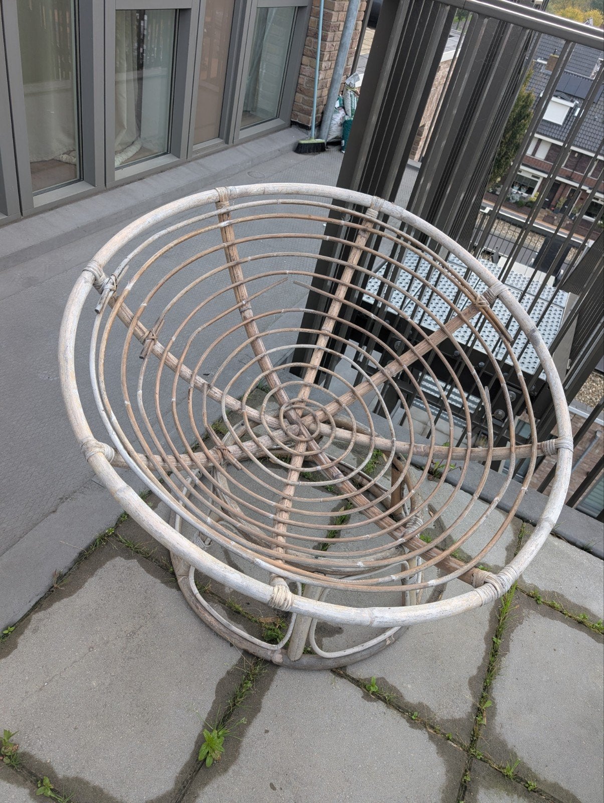 Karwei Papasan loungestoel met kussen, Ophalen, Gebruikt, Overige kleuren, Bohemian