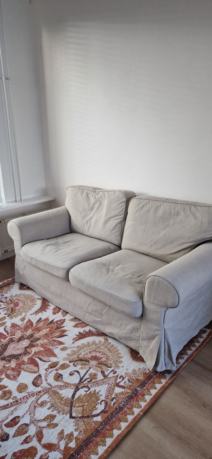 GRATIS Ikea Ektorp tweezits bank, Modern, Comfortabel, Gebruikt, 150 tot 200 cm, Tweepersoons