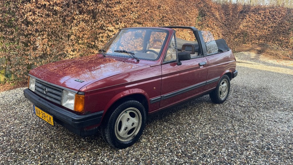 Talbot Samba 1.4 Cabriolet 1984 Rood - Nieuwe APK, Voorwielaandrijving, 1360 cc, 750 kg, 4 cilinders