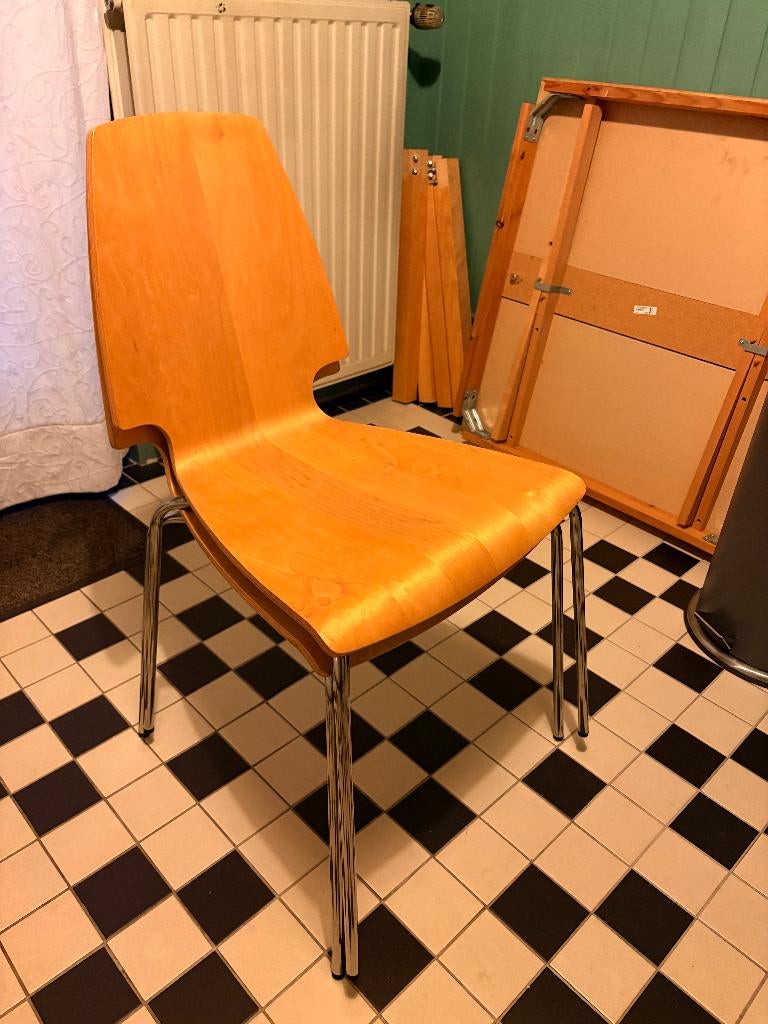 2 vilmar ikea stoelen, Ophalen, Gebruikt, Twee