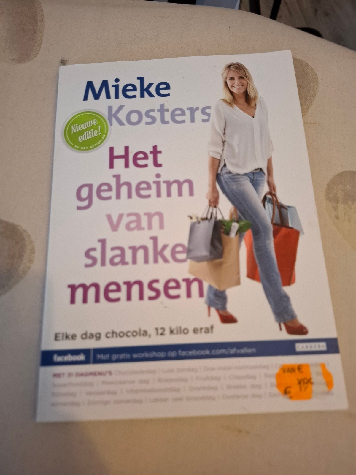 Mieke Kosters - Het geheim van slanke mensen (Nieuwe editie), Boeken, Ophalen, Zo goed als nieuw, Dieet en Voeding, Mieke Kosters
