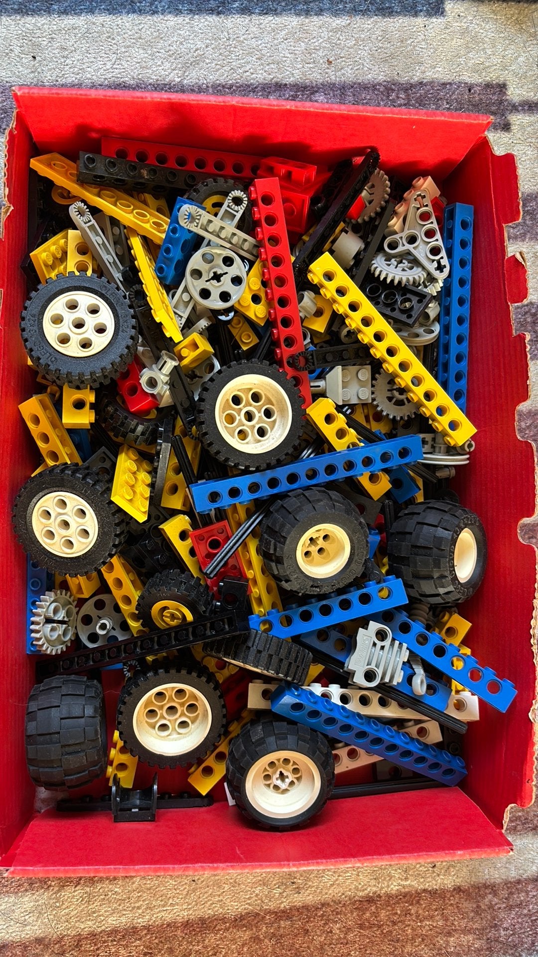 Vintage technisch lego (jaren ‘80) LEGO technic, Ophalen of Verzenden, Losse stenen, Lego, Technic