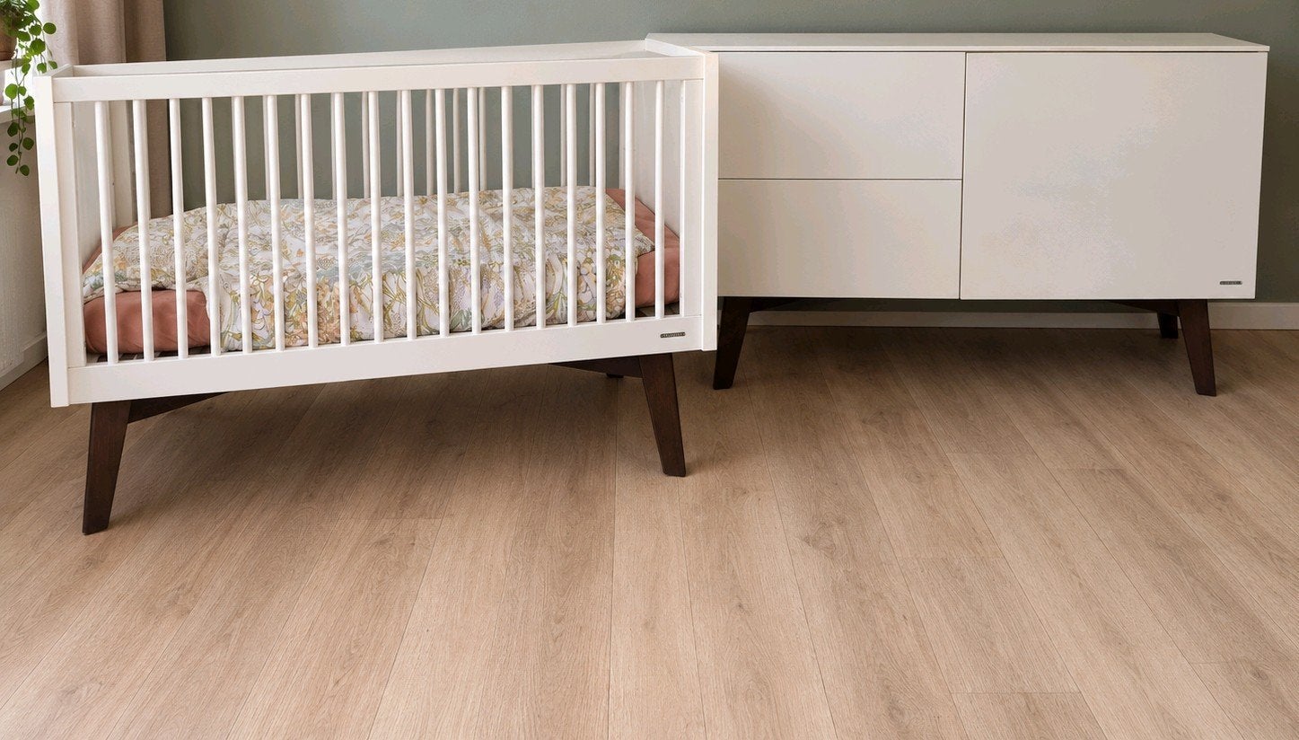 ZSM OPHALEN! Kidsmill sixties juniorbed en commode, Kinderen en Baby's, Kinderkamer | Bedden, Ophalen, Gebruikt, 70 tot 85 cm