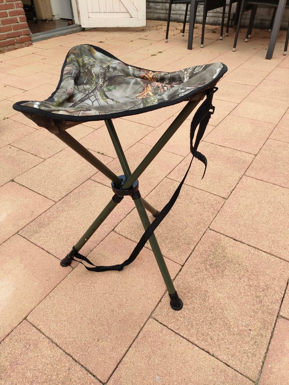 Viskrukje met verstelbare poten - Camouflage, Ophalen of Verzenden, Zo goed als nieuw, Overige typen