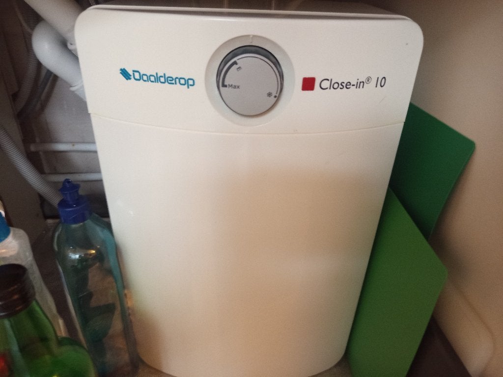 Boiler Daalderop, Minder dan 20 liter, Ophalen of Verzenden, Gebruikt, Boiler