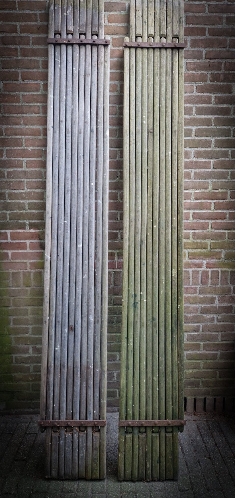 2  SCHUIFPLANKEN, Doe-het-zelf en Verbouw, Steigers, Ophalen, Zo goed als nieuw, Overige typen, Minder dan 2 meter