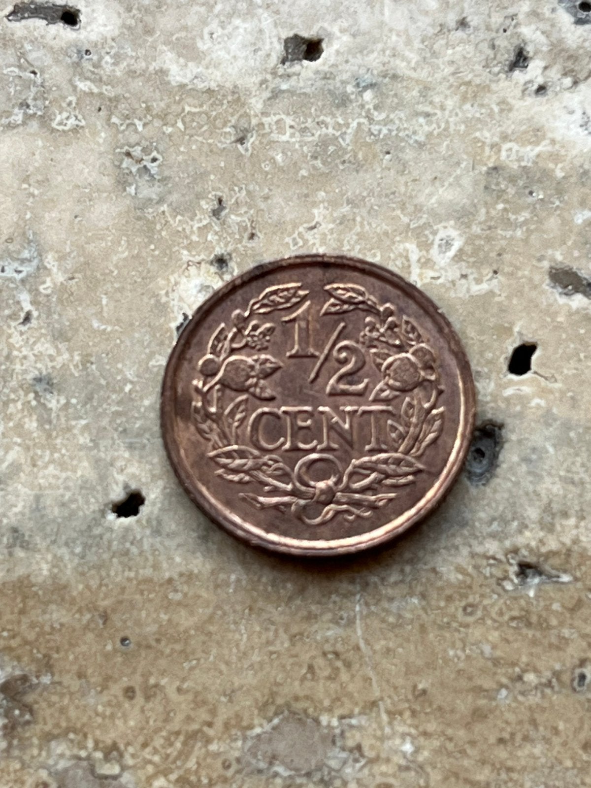 1/2 cent 1938 Wilhelmina , zeer mooie kwaliteit, Ophalen of Verzenden, Koningin Wilhelmina, Losse munt