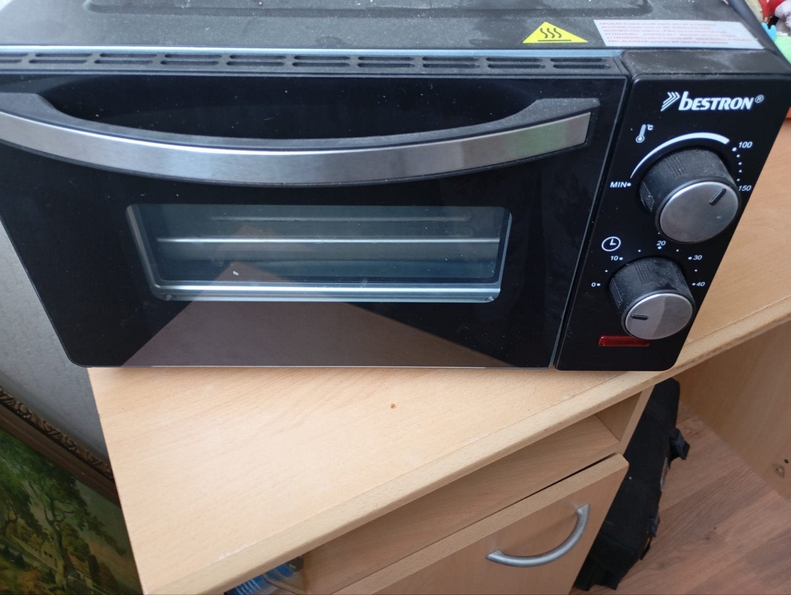 te koop leuk oventje, Ophalen, Minder dan 45 cm
