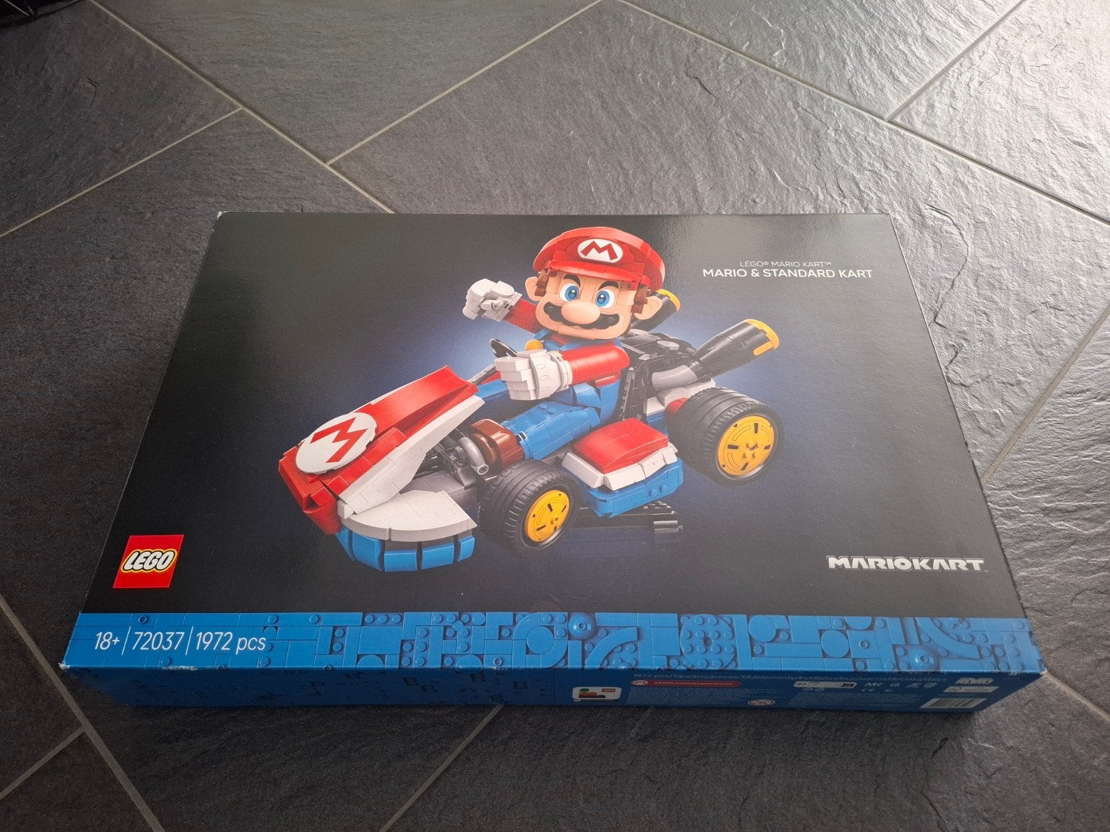 LEGO Mario Kart - Mario & Standard Kart (1972 stuks), Kinderen en Baby's, Speelgoed | Bouwstenen, Ophalen, Zo goed als nieuw, Overige merken