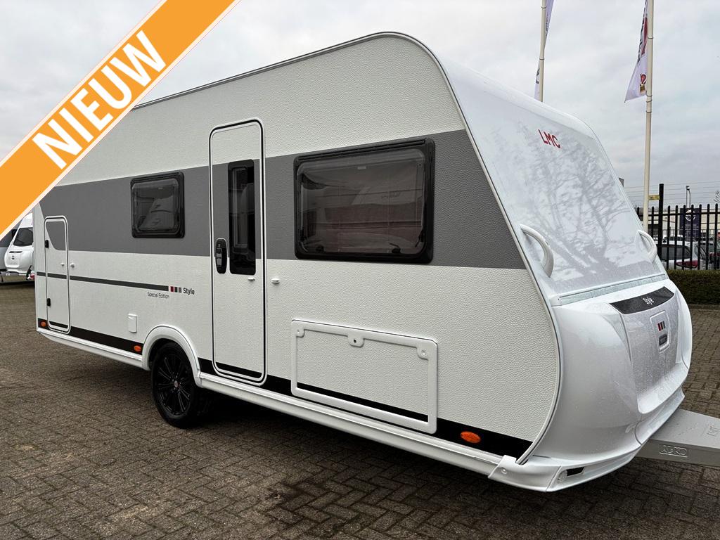 LMC Style Special 490K met stapelbed, Caravans en Kamperen, Caravans, tot en met 5, Treinzit, LMC en Münsterland, Dwarsbed, Dwars-stapelbed
