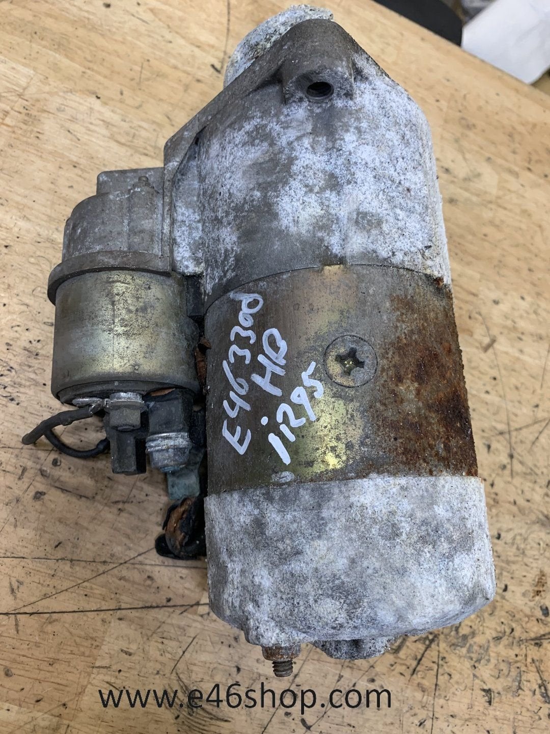 STARTMOTOR BMW E46 330D HANDBAK, Gebruikt, -, -, Ophalen of Verzenden