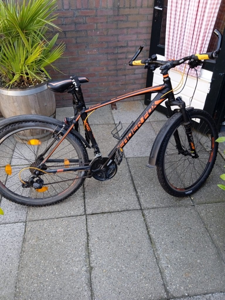 fiets, Ophalen, Gebruikt, Velgrem, Versnellingen