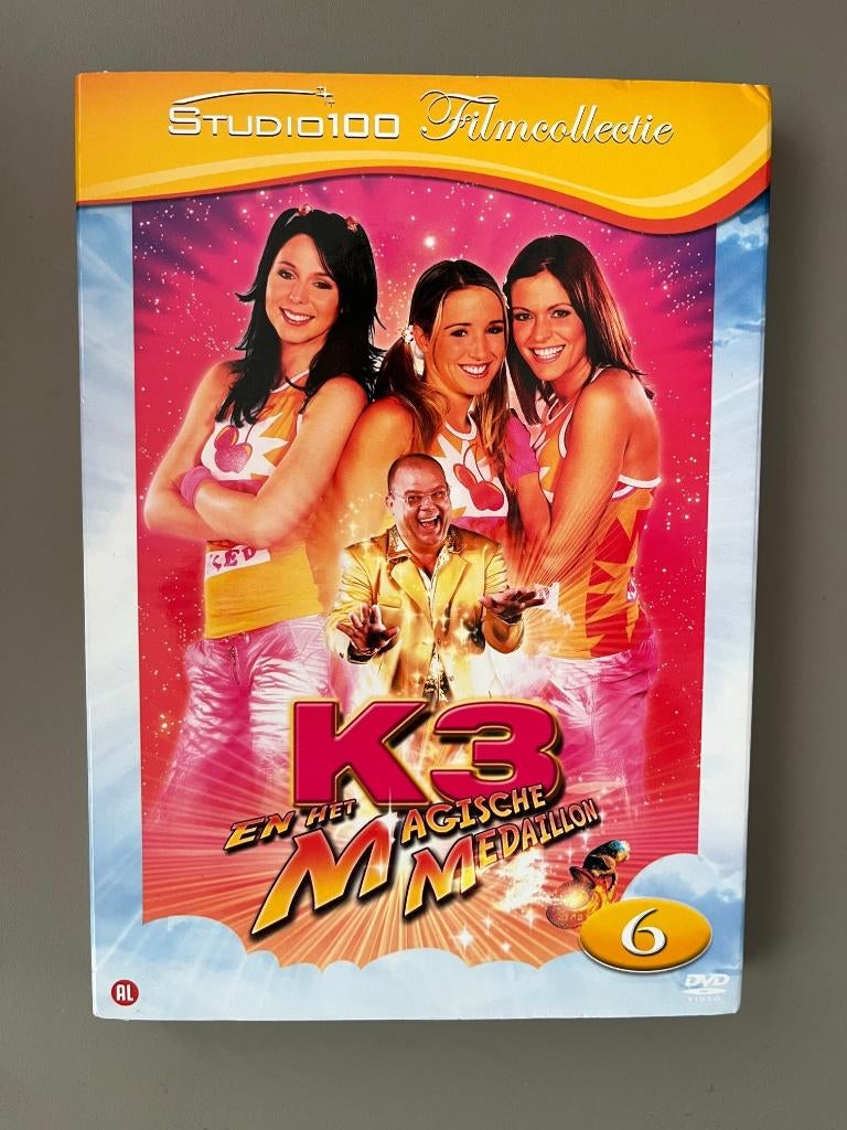K3 en het magische medaillon, Cd's en Dvd's, Ophalen, Avontuur, Gebruikt, Alle leeftijden