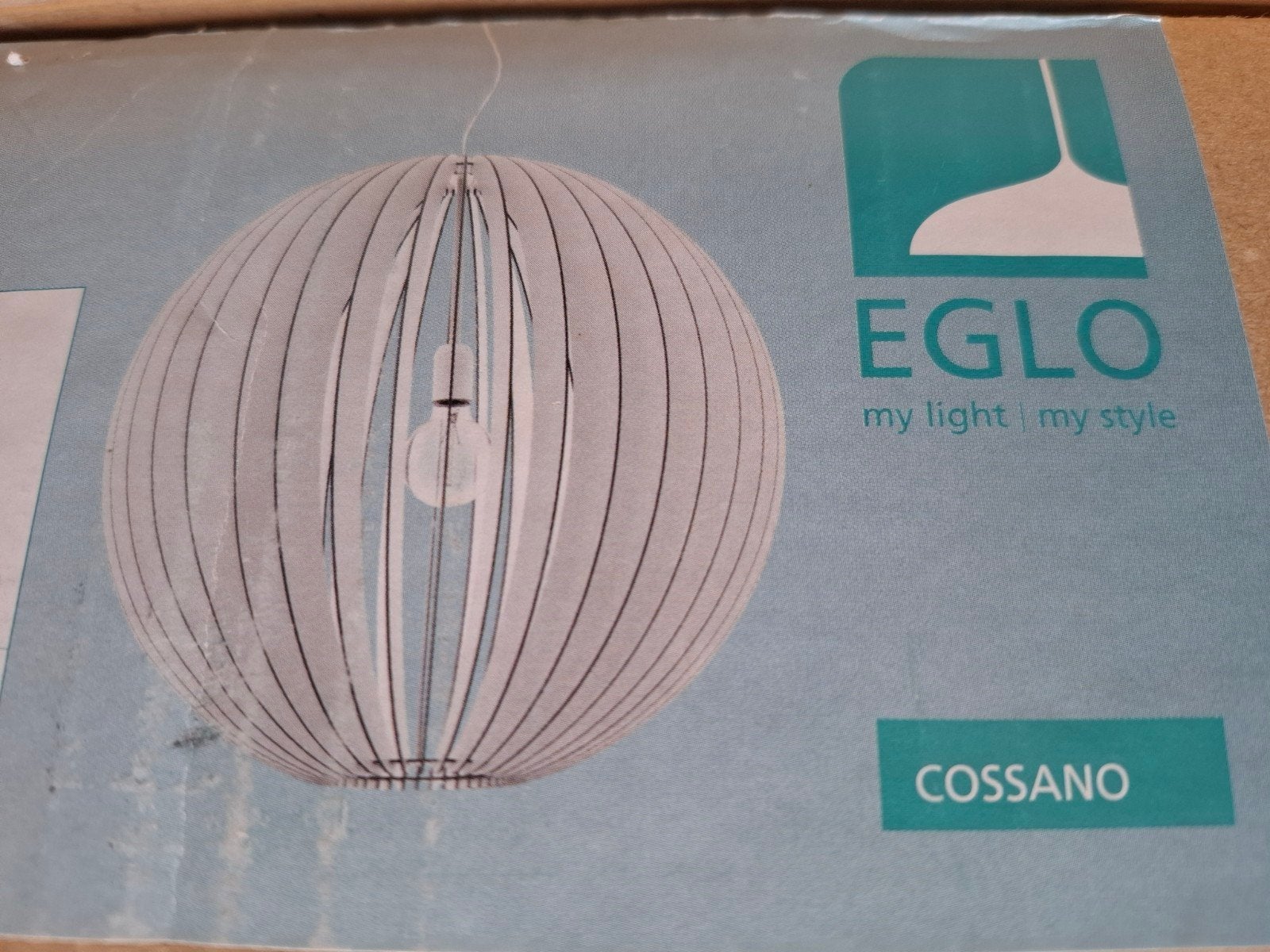 Nieuwe Eglo Cossano lamp hanglamp, Ophalen, Nieuw, Hout
