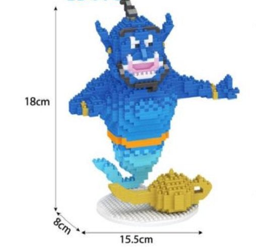 Geest Aladdin Nano Blocks - 840 bouwsteentjes NIEUW, Overige merken, Onbekend, Nieuw, Ophalen of Verzenden